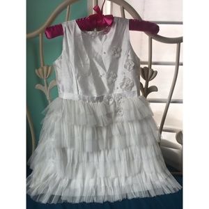White Ruffled Dress